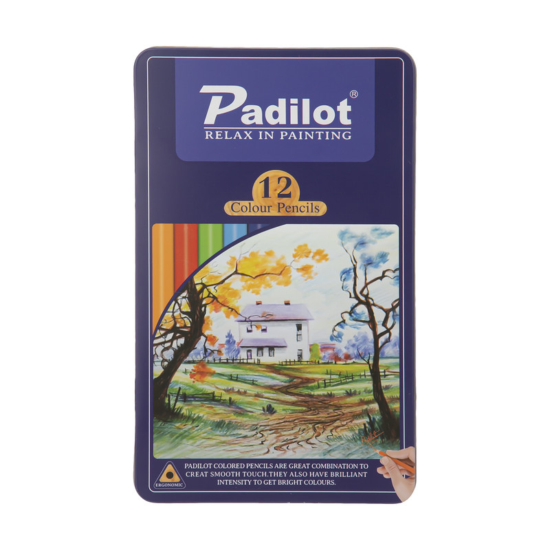 مداد رنگی 12رنگ پادیلوت مدلF-810212-1