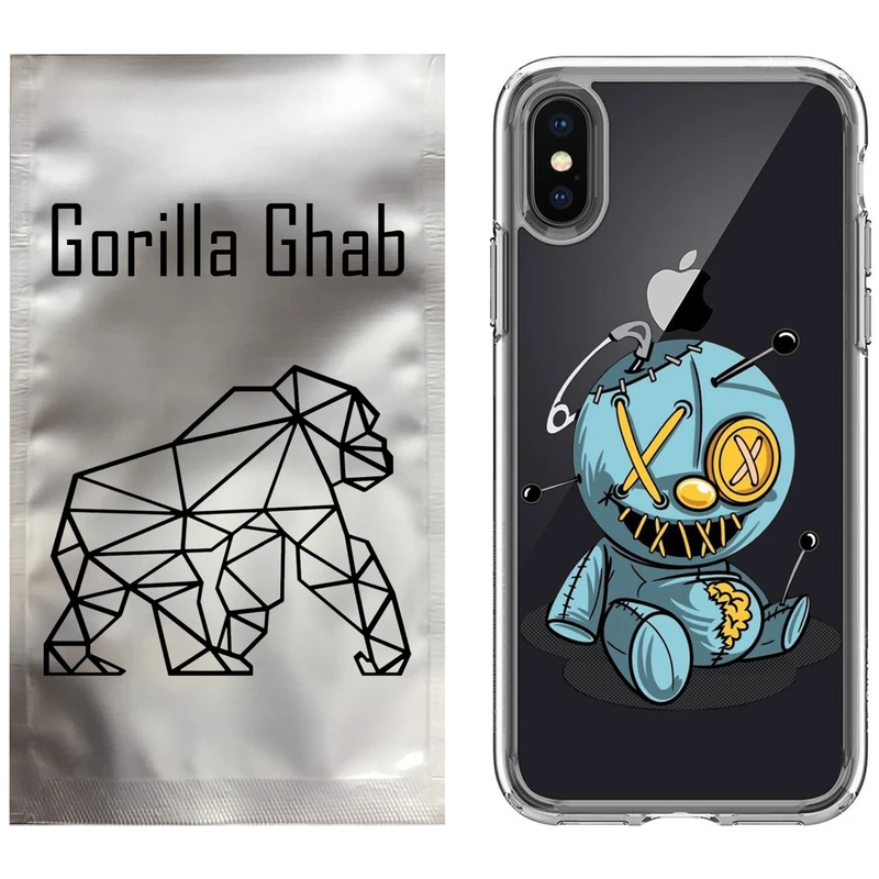 کاور گوریلا قاب مدل CLG کد 68 طرح عروسک مناسب برای گوشی موبایل اپل iPhone X / XS