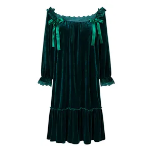 پیراهن ساحلی یقه گرد زنانه شین مدل توری