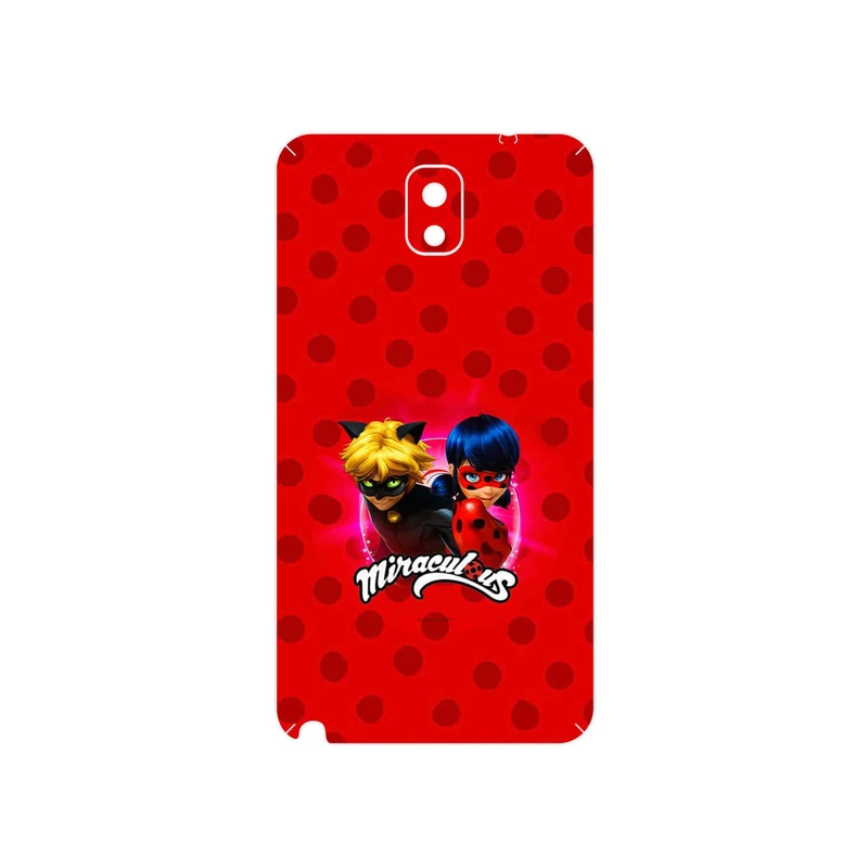 برچسب پوششی ماهوت مدل Ladybug and Cat Noir مناسب برای گوشی موبایل سامسونگ Galaxy Note 3