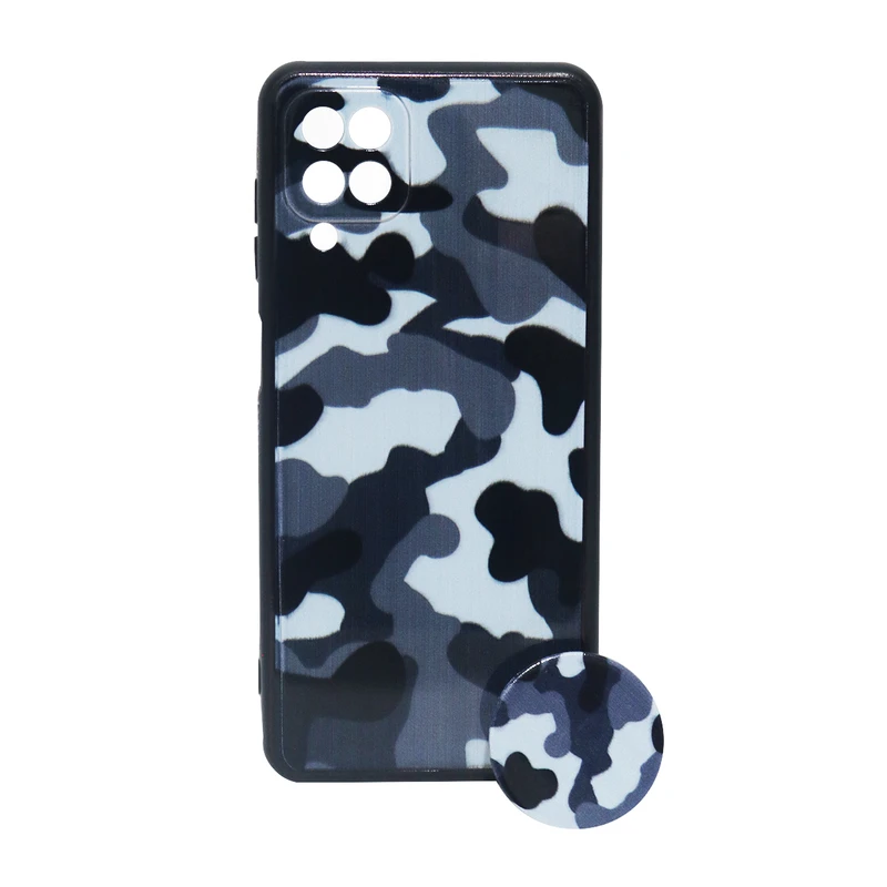 کاور کد 17011 مناسب برای گوشی موبایل سامسونگ GALAXY A12 به همراه پایه نگهدارنده