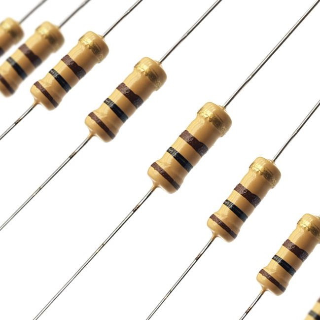 مقاومت 100 اهم مدل 1 وات بسته 10 عددی مقاومت 100 اهم مدل 1 وات بسته 10 عددی