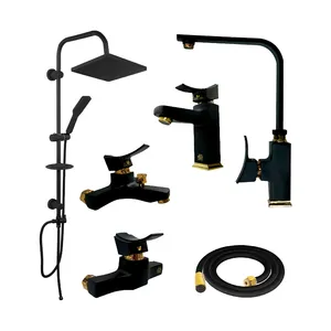 ست شیرآلات ایران گروه مدل فلت مجموعه 6 عددی