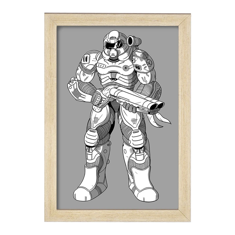 تابلو خندالو مدل بازی رستاخیز (Doom) کد 31411