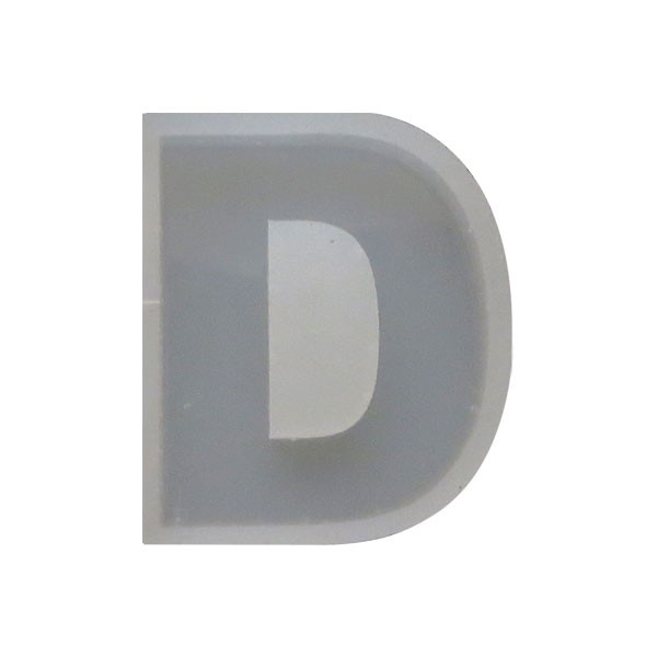 قالب رزین طرح حروف انگلیسی مدل 60022D