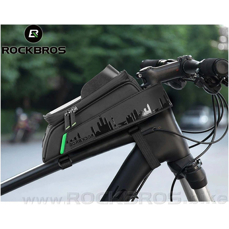 کیف جلوی فرمان دوچرخه راک براس مدل handlebar bag کد 2049
