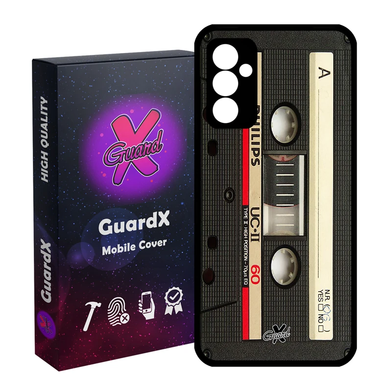 کاور گارد ایکس طرح Cassette مدل Glass10063 مناسب برای گوشی موبایل سامسونگ Galaxy A54 / A54 5G
