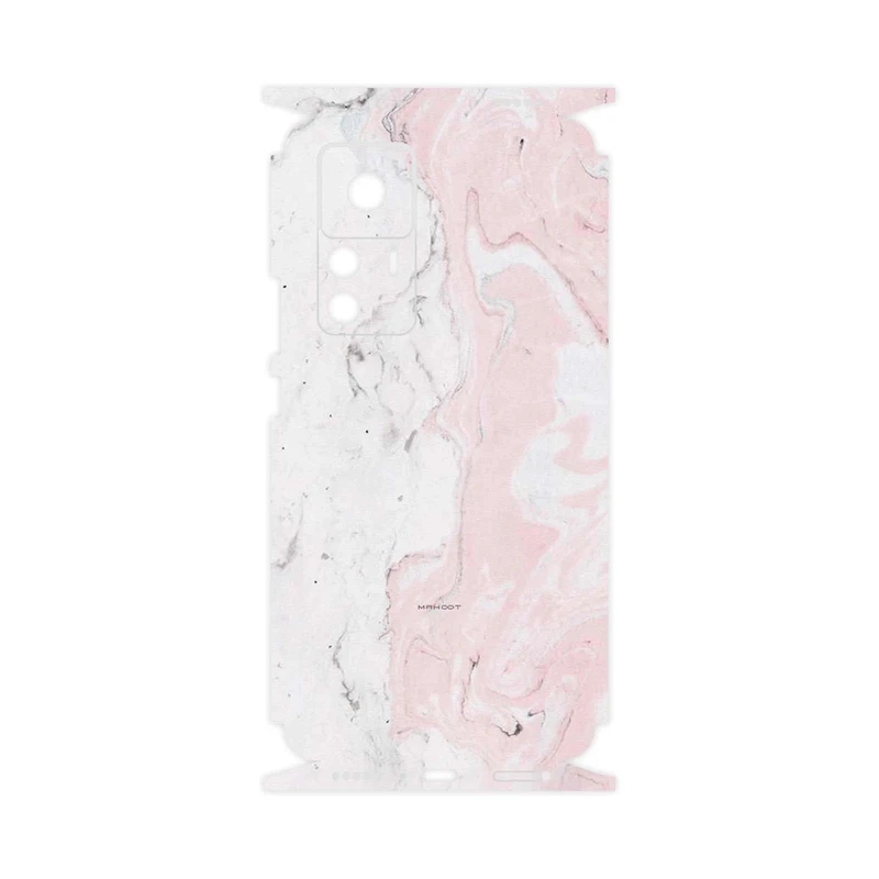 برچسب پوششی ماهوت مدل Blanco_Pink_Marble-FullSkin مناسب برای گوشی موبایل شیائومی 12T