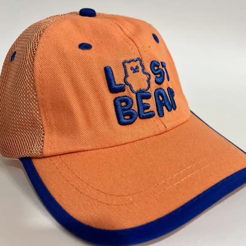کلاه کپ بچگانه مدل بیسبالی فانتزی طرح LOST BEAR  کد  OR EN 55