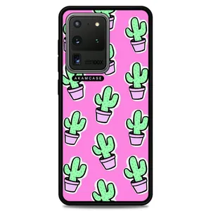 AKAM AMCWSGS20U-CACTUS4 Cover For Samsung Galaxy S20 Ultra