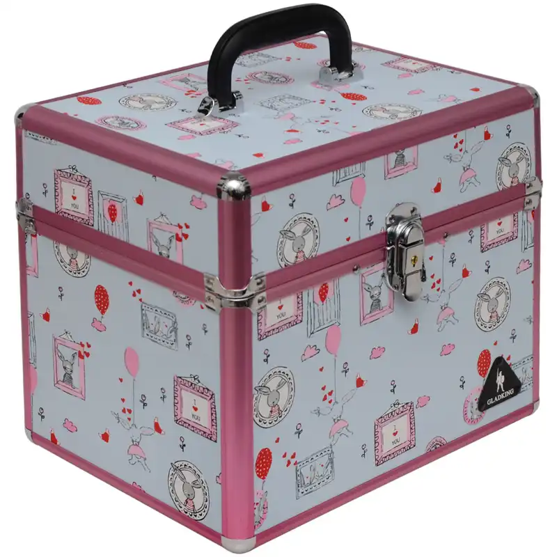 کیف لوازم آرایش و گریم زنانه گلد کینگ مدل GK9526