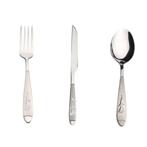 سرویس قاشق و چنگال و کارد غذا خوری 36 پارچه نیولند مدل میخک کد 216676