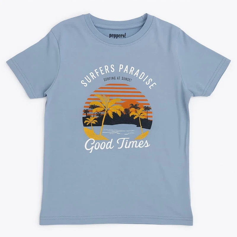 تی شرت آستین کوتاه بچگانه پیپرتس مدل b02852