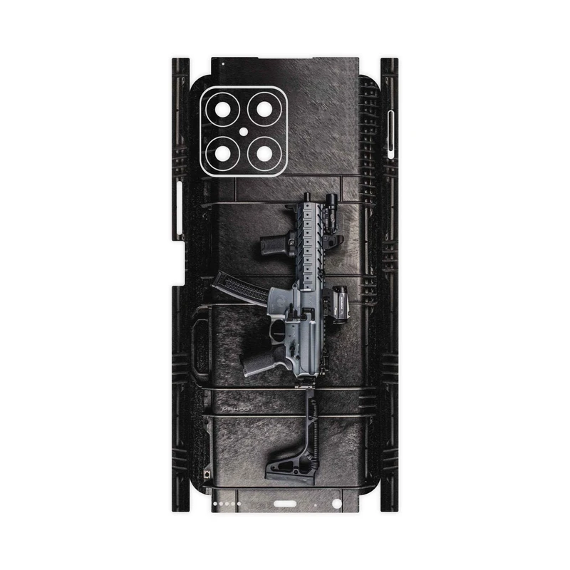 برچسب پوششی ماهوت مدل Gun-FullSkin مناسب برای گوشی موبایل آنر X8