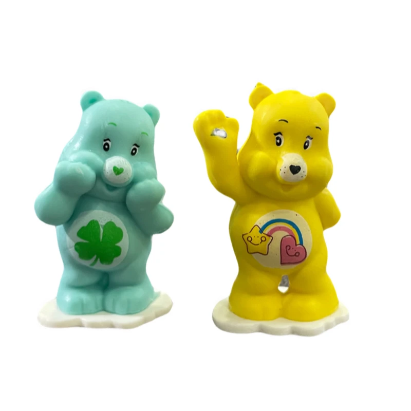 فیگور مدل خرس مهربان کد ۰۰۲ ارتفاع ۶ سانتی متر مجموعه ۲ عددی