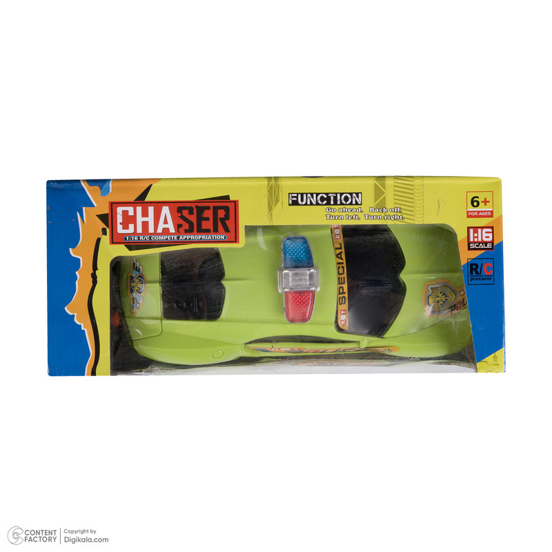 ماشین بازی چیسر مدل پلیس