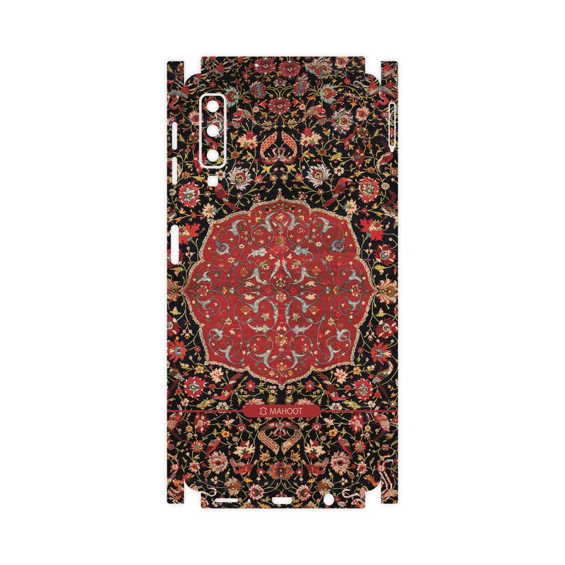 برچسب پوششی ماهوت مدل Persian-Carpet-Red-FullSkin مناسب برای گوشی موبایل سامسونگ Galaxy A7 2018