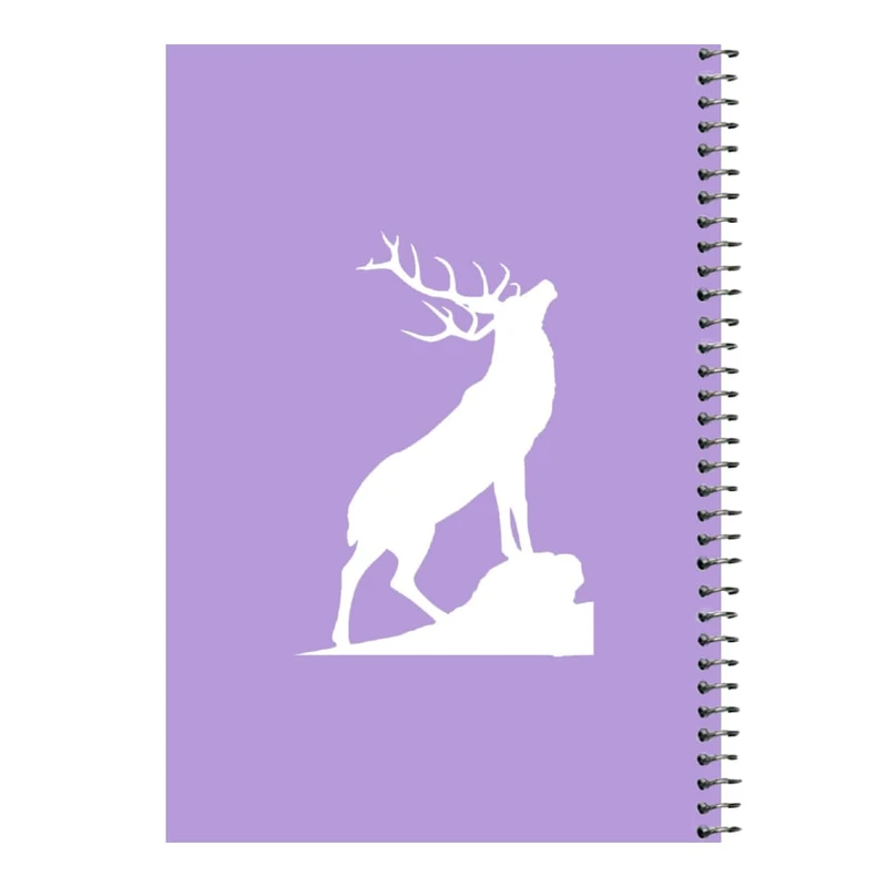 دفتر مشق 80 برگ اس جی مدل گوزن کد۲   