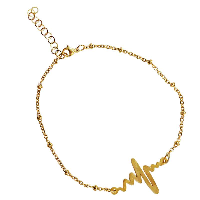 پابند زنانه طرح ضربان کد 01 پابند زنانه طرح ضربان کد 01