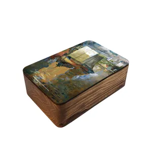 جعبه هدیه چوبی آزاکو مدل BR3-002