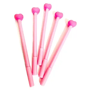 روان نویس طرح قلب سیلیکونی کد 99 بسته 5 عددی