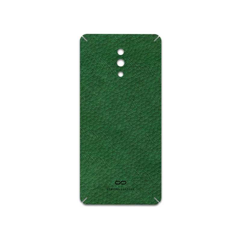 برچسب پوششی ماهوت مدل Green-Leather مناسب برای گوشی موبایل اپو Reno