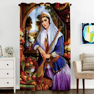 پرده مدل C6-50327 سایز 270x140 سانتی‌متر