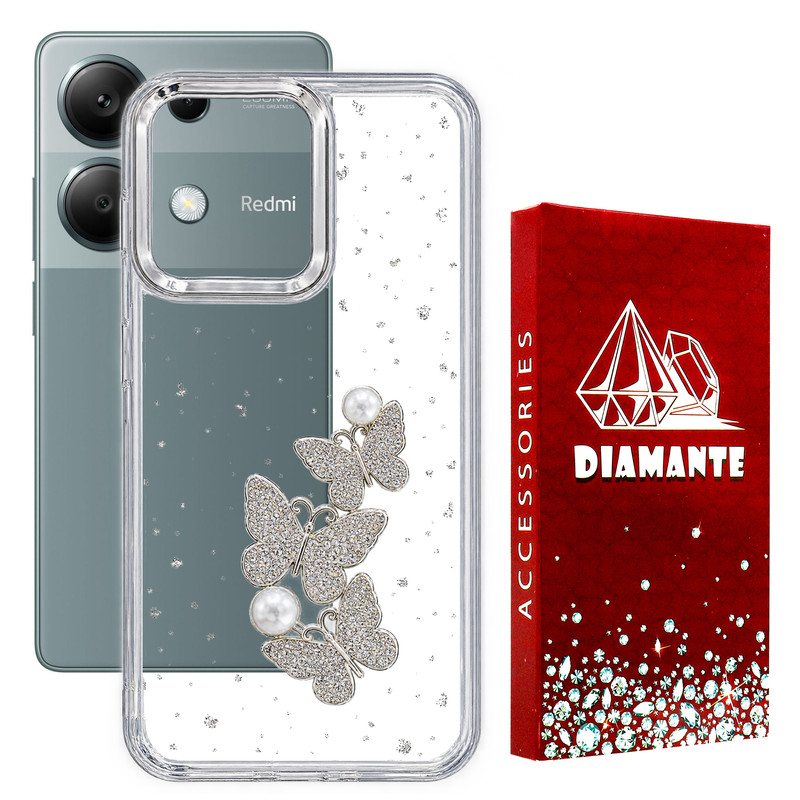 کاور دیامانته مدل Kelebek Rd مناسب برای گوشی موبایل شیائومی Redmi Note 14s