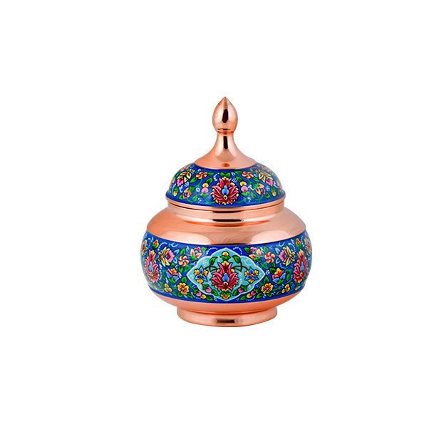 قندان مسی آقاجانی مدل پرداز کد P045B