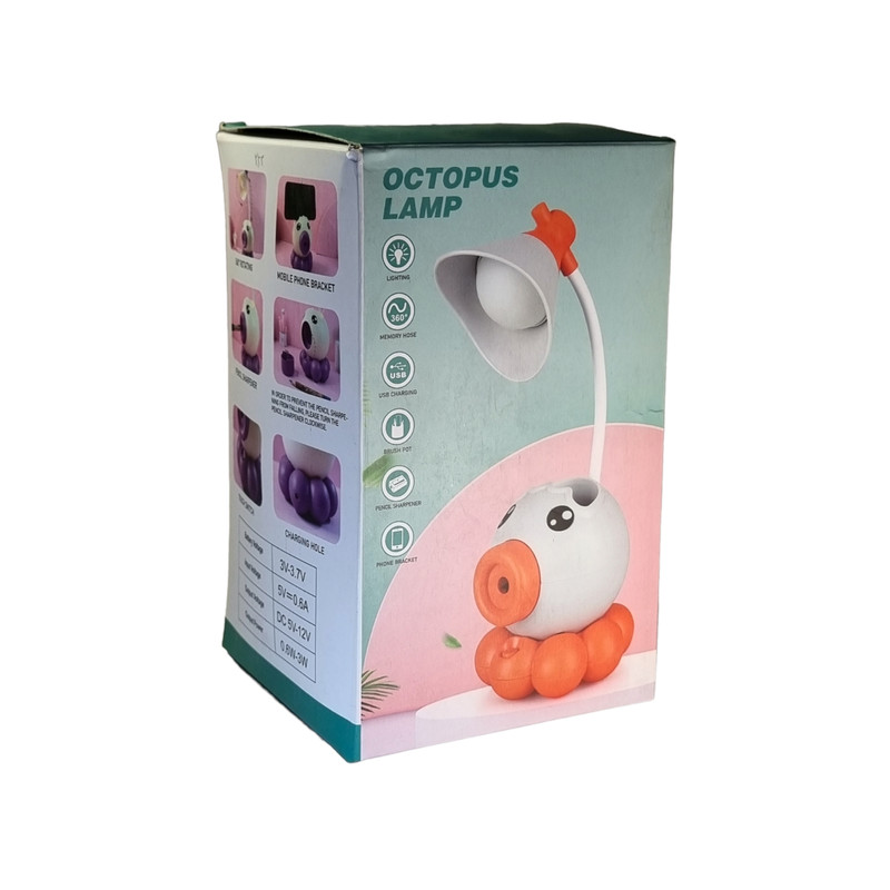 چراغ مطالعه طرح هشت پا کد 5377