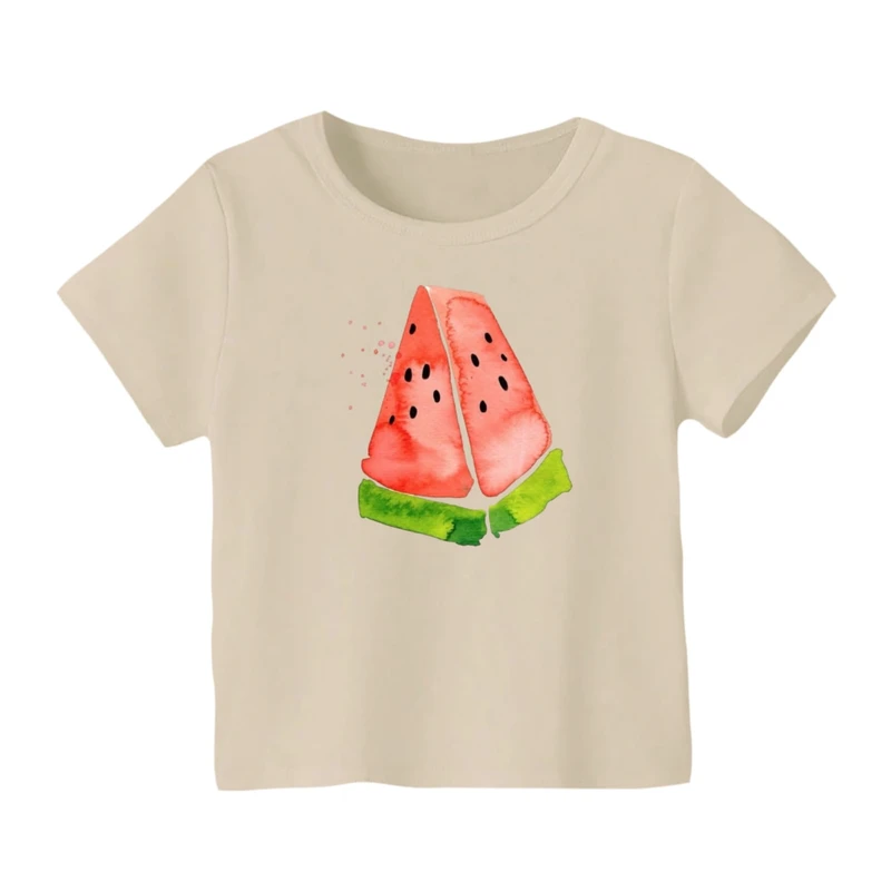 تی شرت آستین کوتاه بچگانه مدل هندوانه یلدایی کد 39