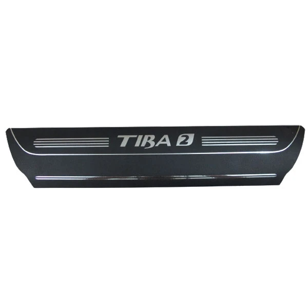 برچسب پارکابی خودرو مدل چرم کد SP102 مناسب برای تیبا2 بسته 4 عددی