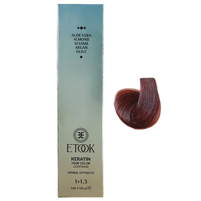 رنگ مو ایتوک شماره 5.895 حجم 100 میلی لیتر رنگ کولا شیرین