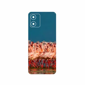 MAHOOT Flamingo Cover Sticker for Motorola Moto E13