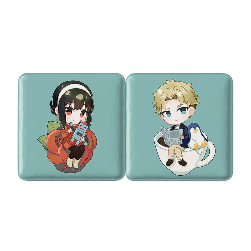 مگنت خندالو مدل یور و لوید انیمه اسپای ایکس فمیلی Spy × Family کد A85 مجموعه 2 عددی