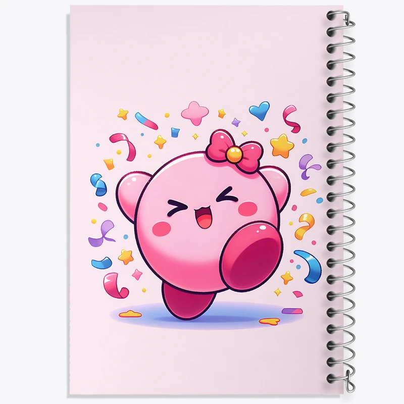 دفتر مشق 100 برگ خندالو طرح توپولوی صورتی کد N5123