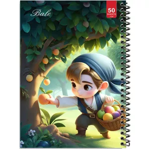 دفتر نقاشی 50 برگ انتشارات بله طرح چیدن میوه کد A4-L595