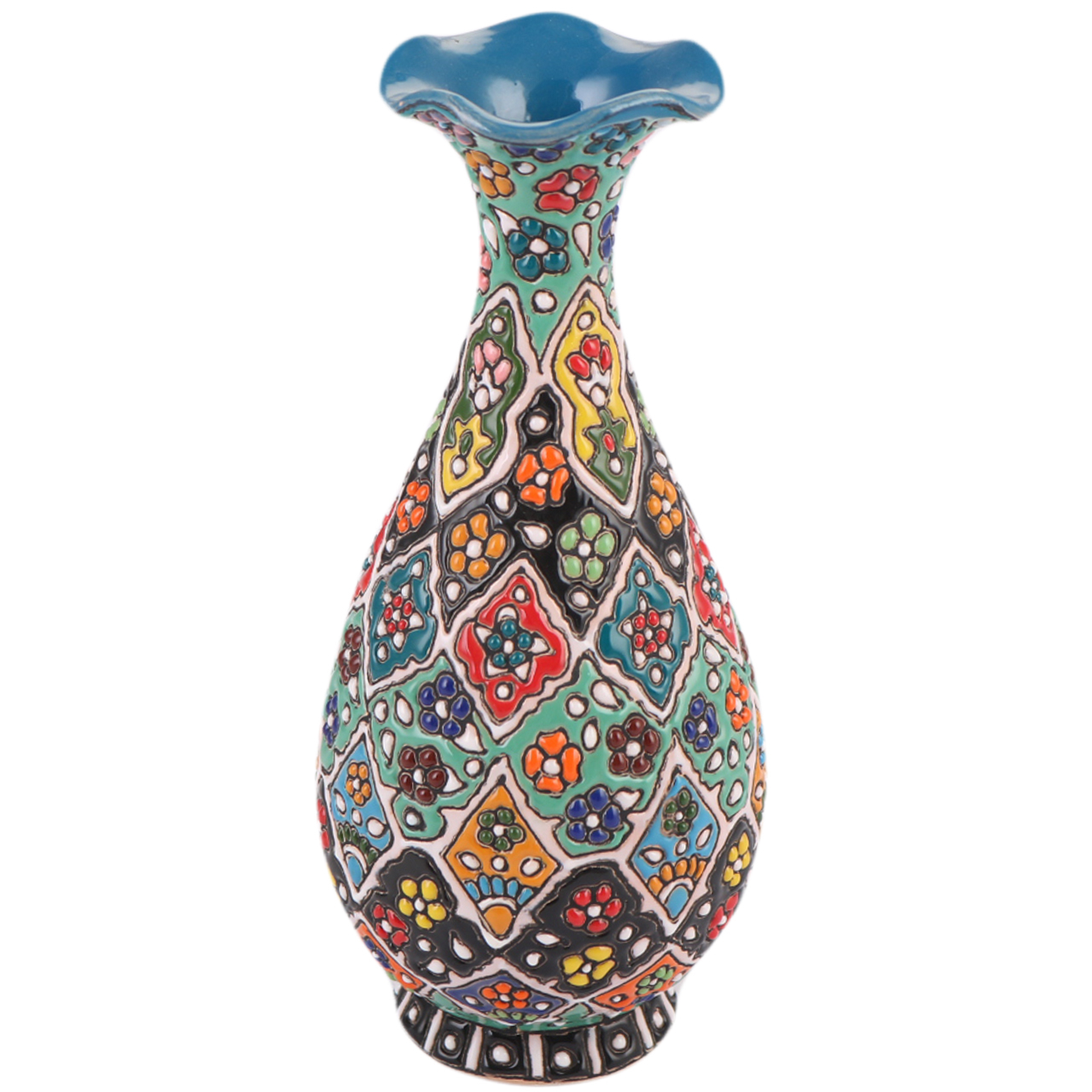 گلدان میناکاری سفالی مدل Ap-100881
