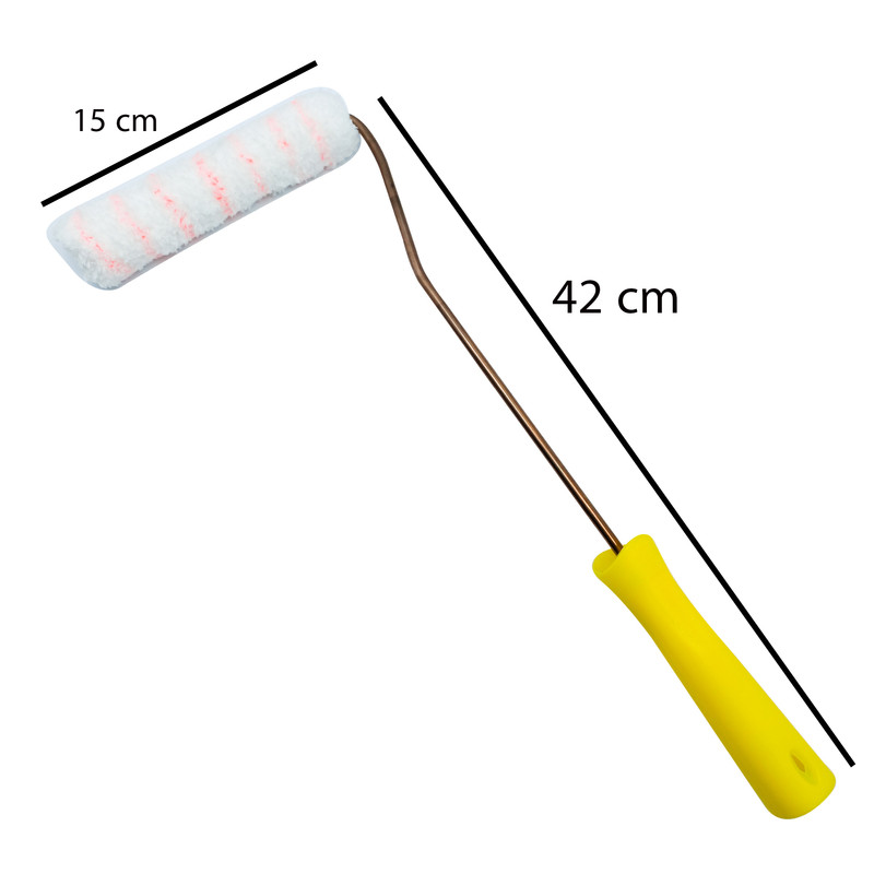 غلتک نقاشی مدل Y15 سایز 15سانتی متر