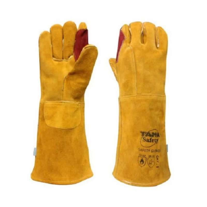 دستکش ایمنی مدل جوشکاری سیم دوز TAHA 123