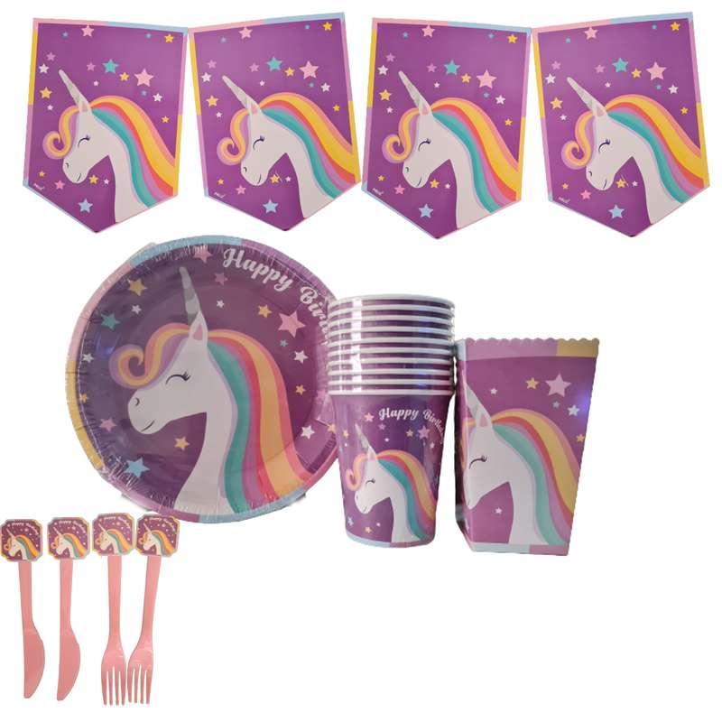 مجموعه 52 عددی تم تولد طرح اسب تکشاخ