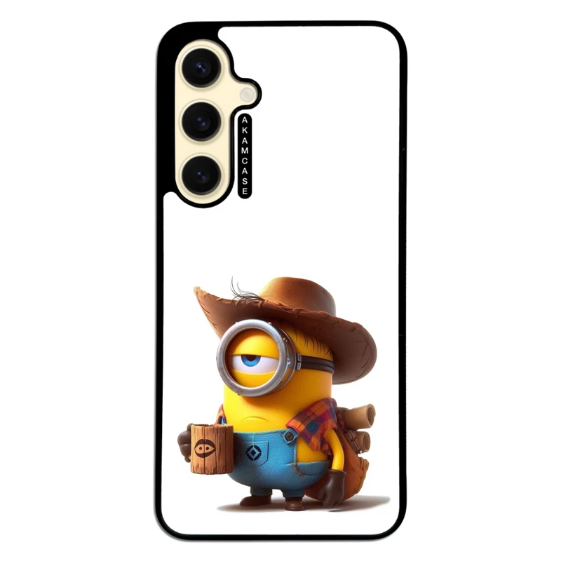 کاور آکام مدل AMC-WSGS24FE-MINIONS16مناسب برای گوشی موبایل سامسونگ Galaxy S24 FE