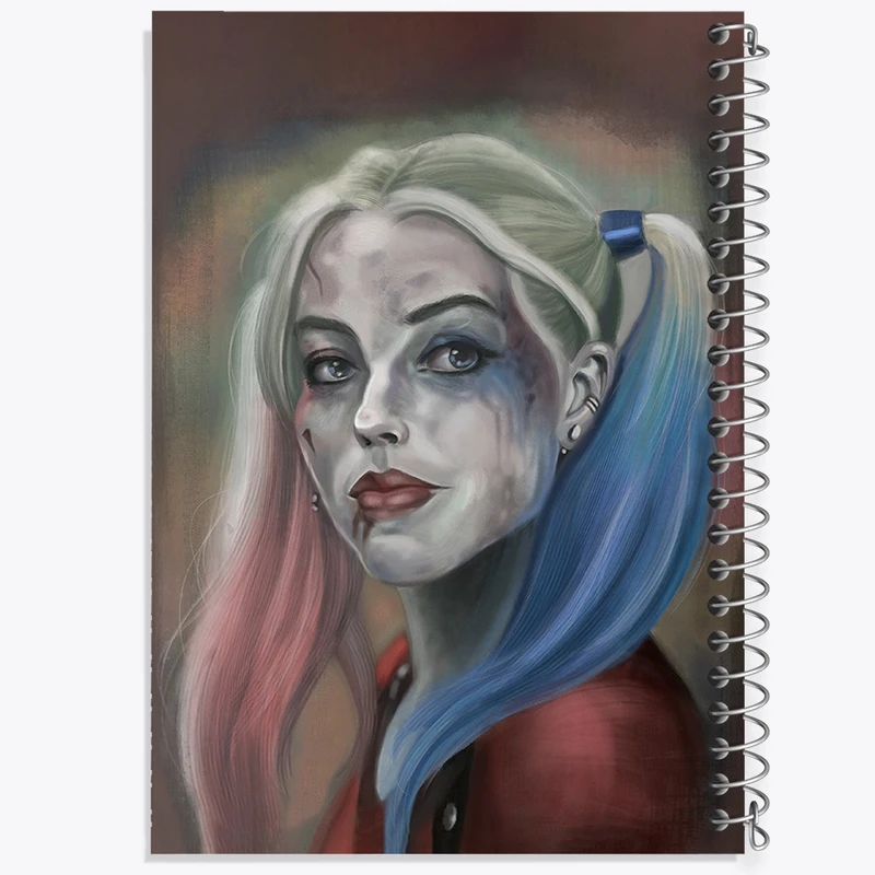 دفتر نت موسیقی 50 برگ خندالو مدل هارلی کوئین کد F2155