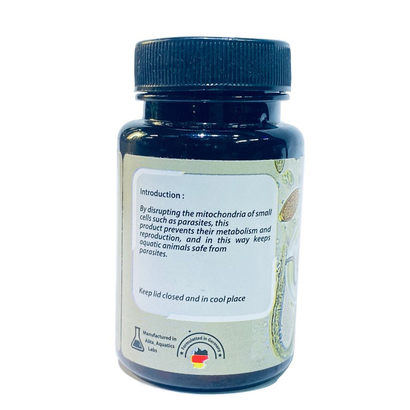 داروی ضدباکتری آبزیان آلیتا مدل Anti-Parasite بسته 40 عددی