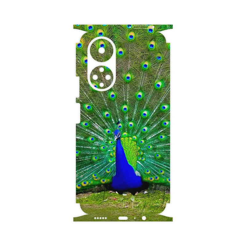 برچسب پوششی ماهوت مدل Peacock-FullSkin مناسب برای گوشی موبایل آنر X7