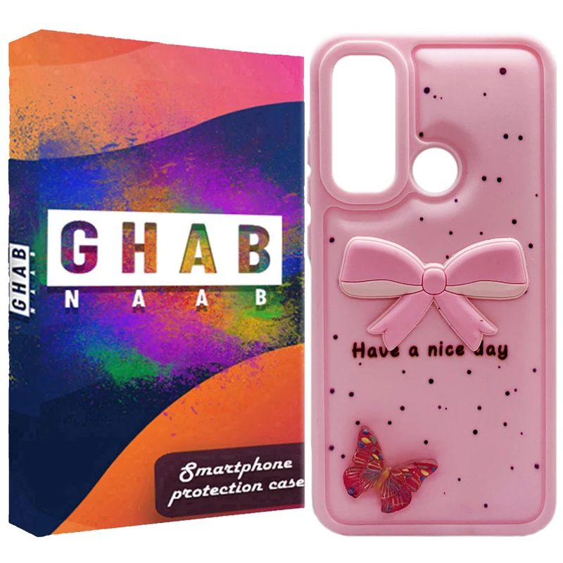 کاور قاب ناب مدل فانتزی دخترانه طرح پروانه مناسب برای گوشی موبایل شیائومی Redmi Note 8