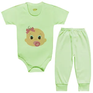 ست بادی و شلوار نوزادی کارانس مدل BSTG-3037