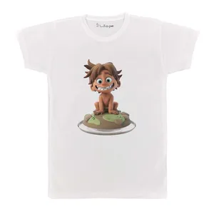 تی شرت بچگانه پرمانه طرح دایناسور خوب کد pmt.5066