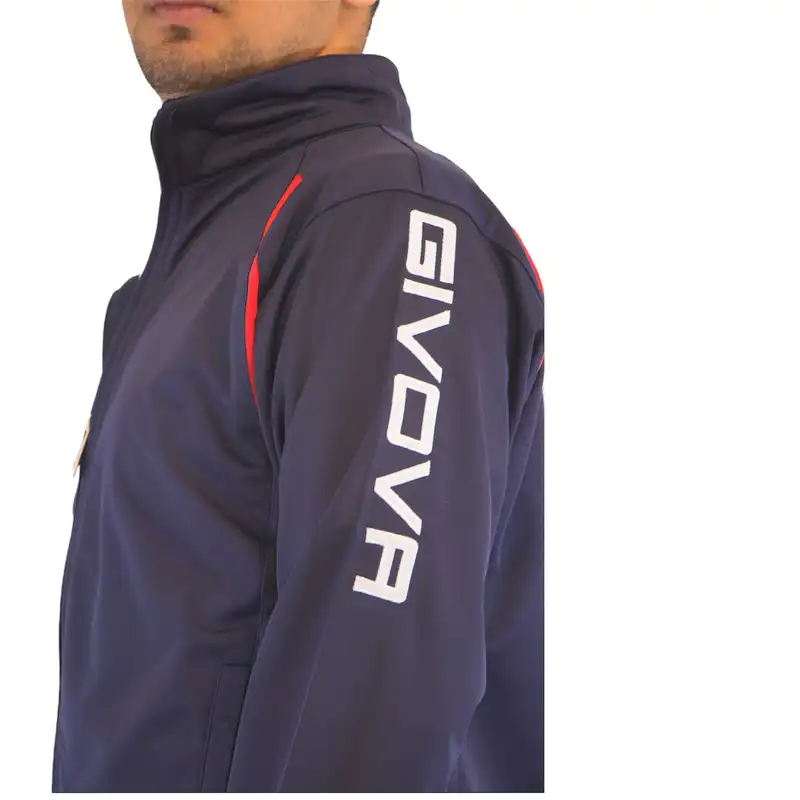 ست سویشرت و شلوار ورزشی مردانه جی ووا مدل TRG01 Blue