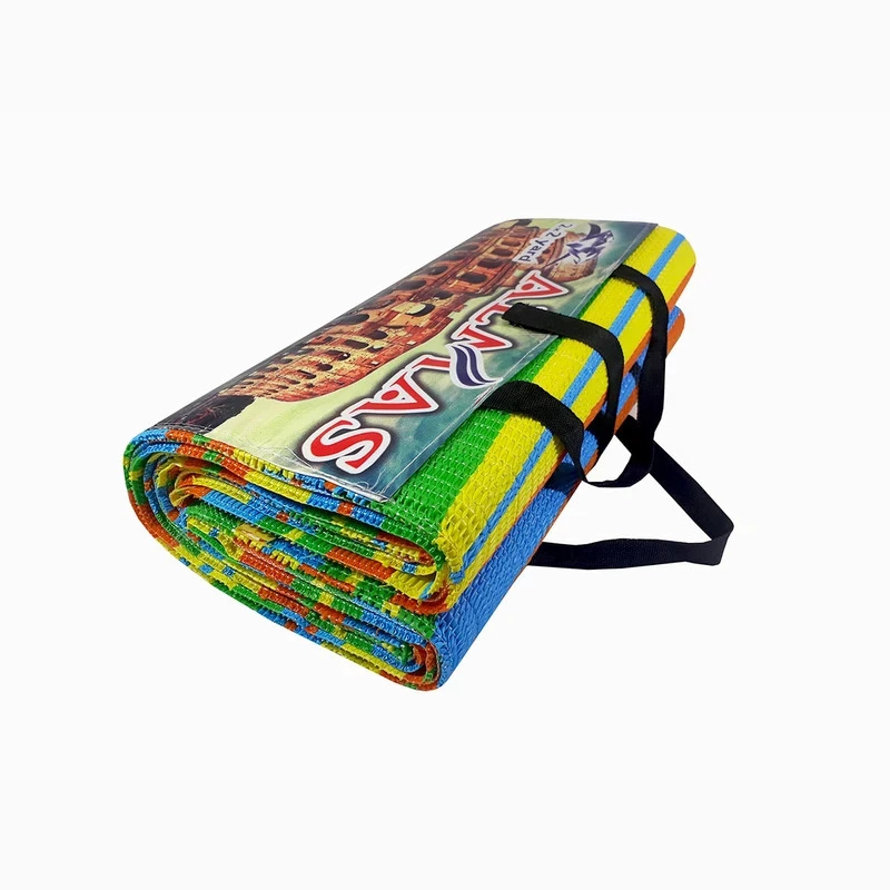  زیر انداز سفری 6 نفری الماس مدل حصیری